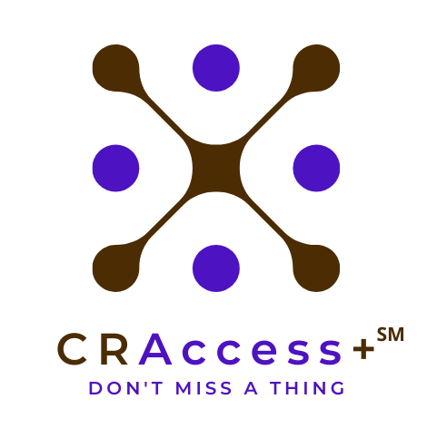 CR Access Logo. Don't miss a thing